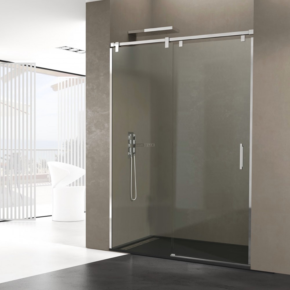 Mampara de ducha Futura 1 fijo y 1 corredera