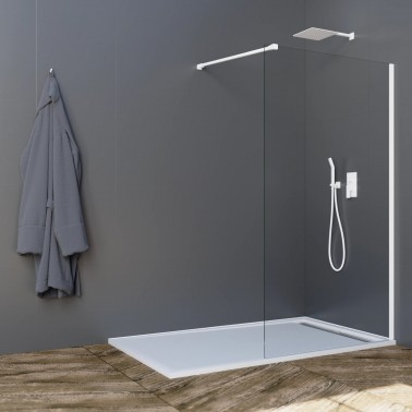 Mampara de ducha Screen White fijo