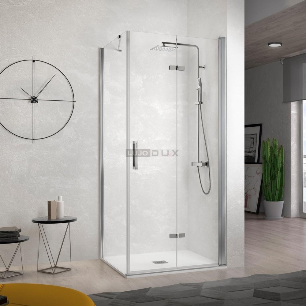 Mampara de ducha Nardi plegable lateral fijo