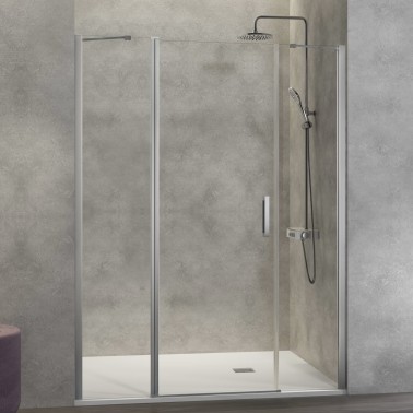 Mampara de ducha Nardi fijo y abatible y fijo
