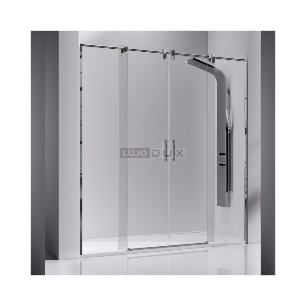 Mampara de ducha Slim 2 fijos y 2 correderas