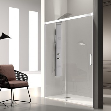 Mampara de ducha Glasé 1 fijo y 1 corredera