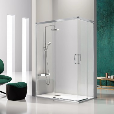 Mampara de ducha Glasé Angular Vértice