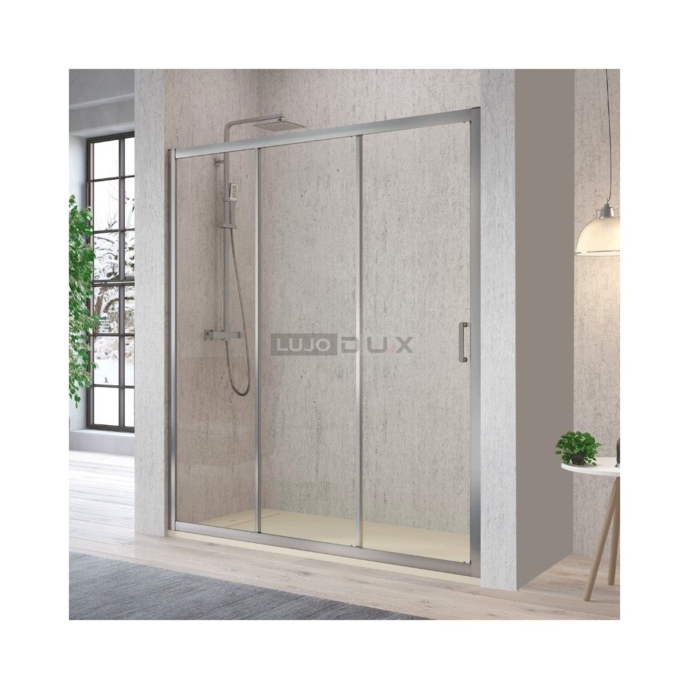 Mampara de ducha Diana 1 fijo y 2 correderas