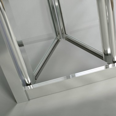 Mampara de ducha Akord plegable guías inferiores