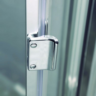 Mampara de ducha Akord plegable tirador interino