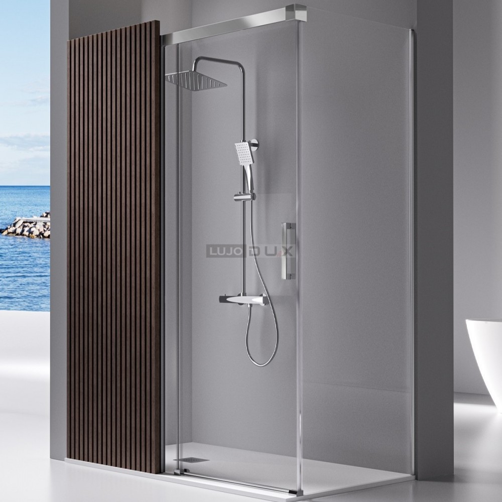 Mampara de ducha Sugar 1 fijo y 1 corredera