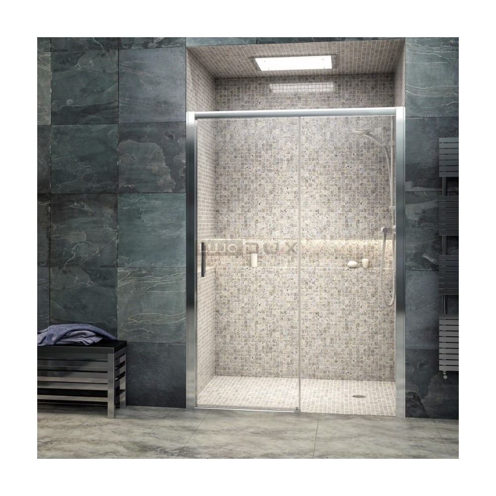 Mampara de ducha Iris1 fijo y corredera