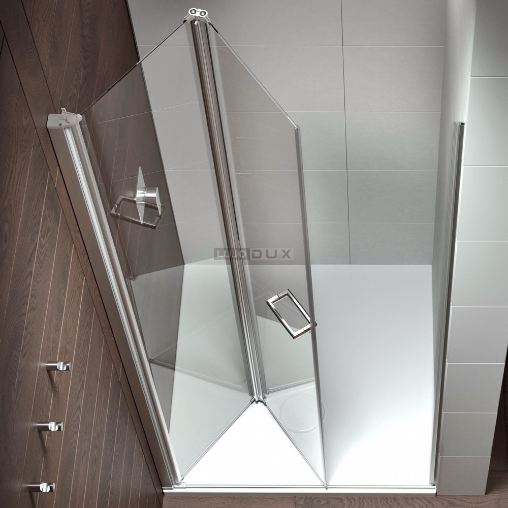 Mampara de ducha D1 Plus Giro 2 plegables