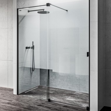 Mampara de ducha D4 Pulsar fijo y corredera