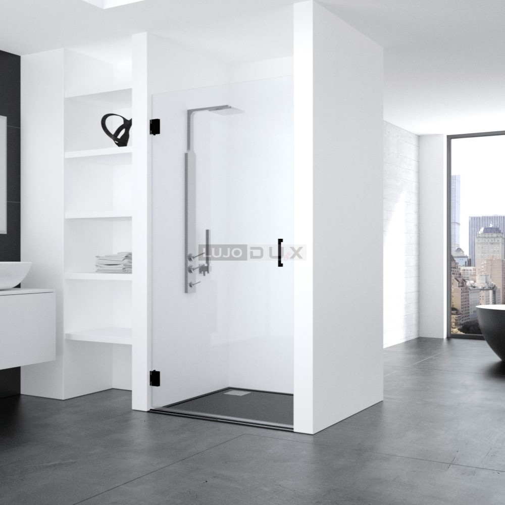 Mampara de ducha Antracita abatible