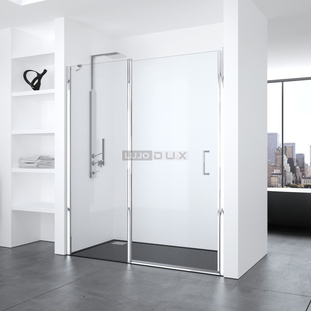 Mampara de ducha Lisa fijo y abatible