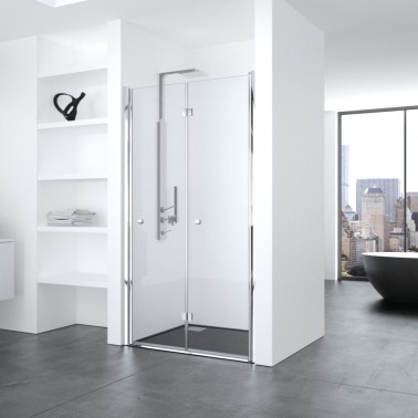 Mampara de ducha Orestes plegable