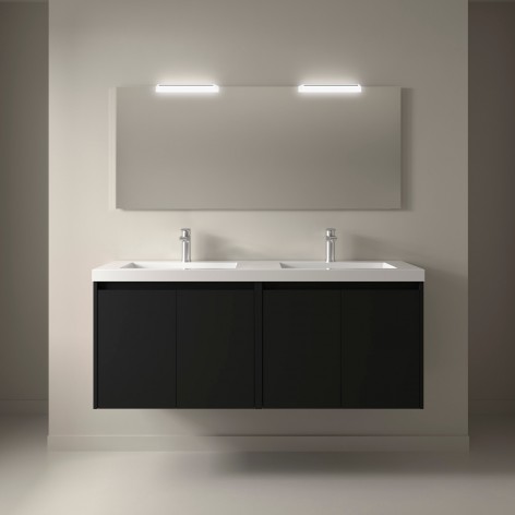 Noja 140 cm black satin