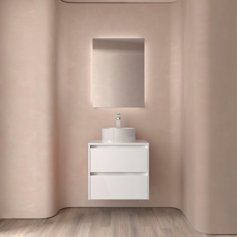 Noja 60/70/80/90/100 cm white gloss