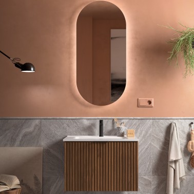 Biba 60/80 cm nogal maya