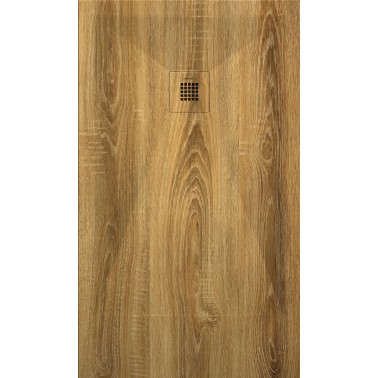 Plato de ducha Stone 3D roble