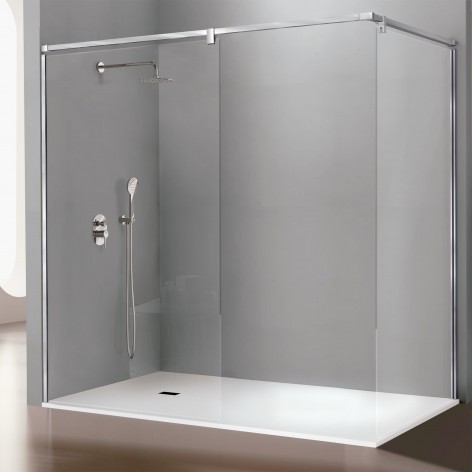 Mampara de ducha Fresh Salomón paneles adaptables