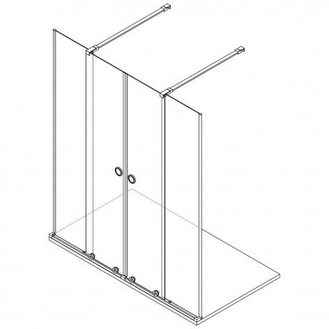 Mampara de ducha Pasión