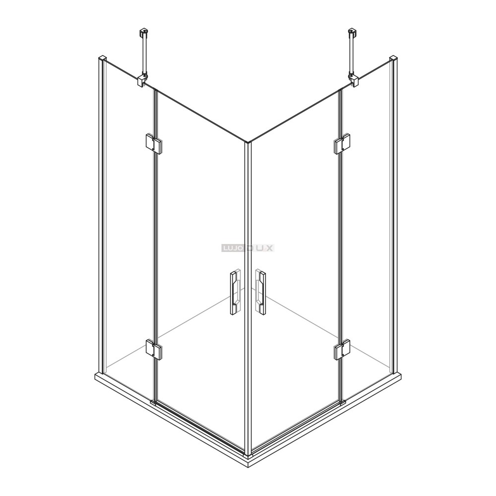 Mampara de ducha Borneo