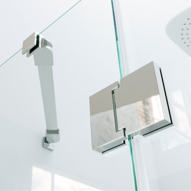 Mampara de bañera Malibú guías