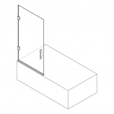 Mampara de bañera Malibú