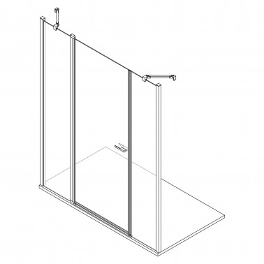 Mampara de ducha Duero