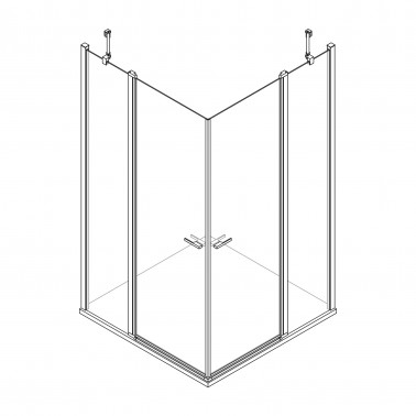 Mampara de ducha Indo