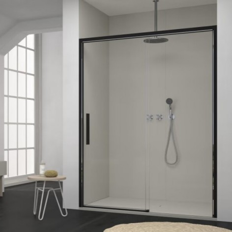 Mampara de ducha México negro