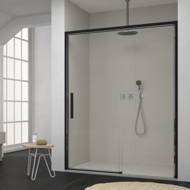 Mampara de ducha México negro