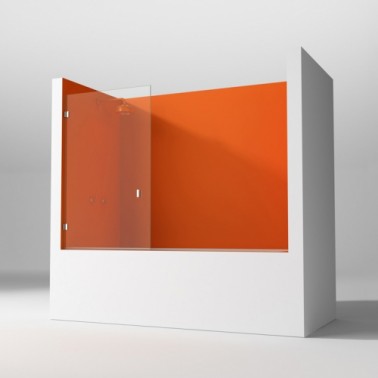 Mampara de bañera Zen Gin abatible