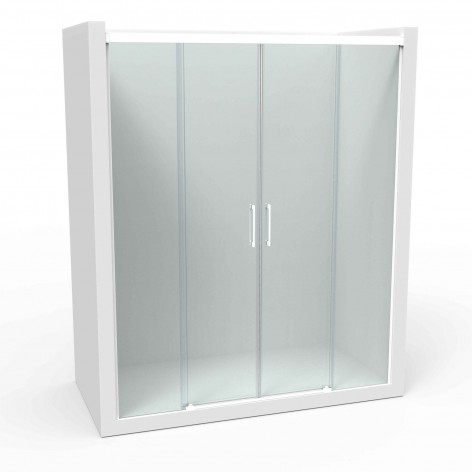 Mampara de ducha Polaris4 blanco