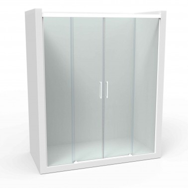 Mampara de ducha Polaris4 blanco