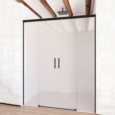 Mampara de ducha Polaris4 negro