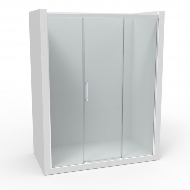 Mampara de ducha Lur5 plata