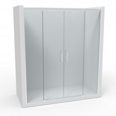 Mampara de ducha Rhea3 plata