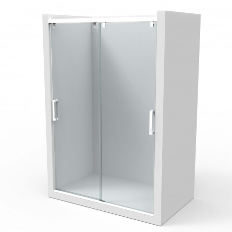 Mampara de ducha Rhea Dúplex1 blanco