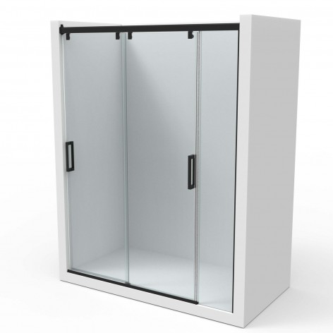 Mampara de ducha Rhea Dúplex2 negro