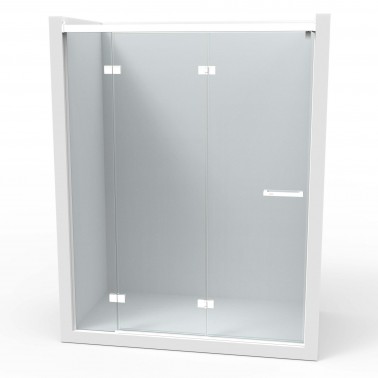 Mampara de ducha Rhea Mix2 blanco