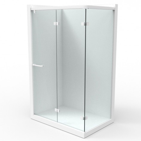 Mampara de ducha Rhea Mix4B blanco