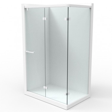 Mampara de ducha Rhea Mix4B blanco