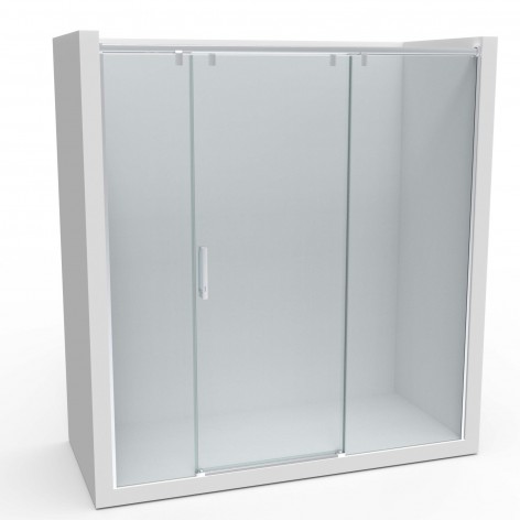 Mampara de ducha Ares2 plata