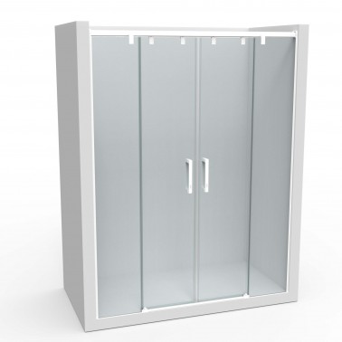 Mampara de ducha Ares3 blanco