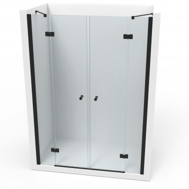 Mampara de ducha Sinope6 negro