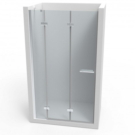 Mampara de ducha Roris3 plata