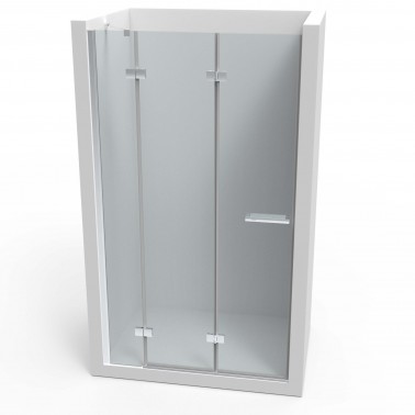 Mampara de ducha Roris3 plata