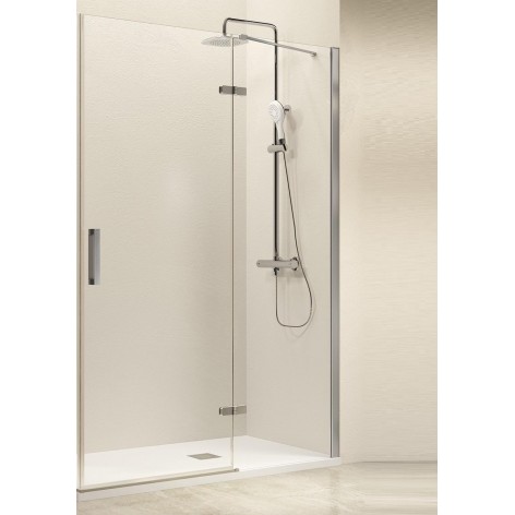 Mampara de ducha Nardi fijo y abatible