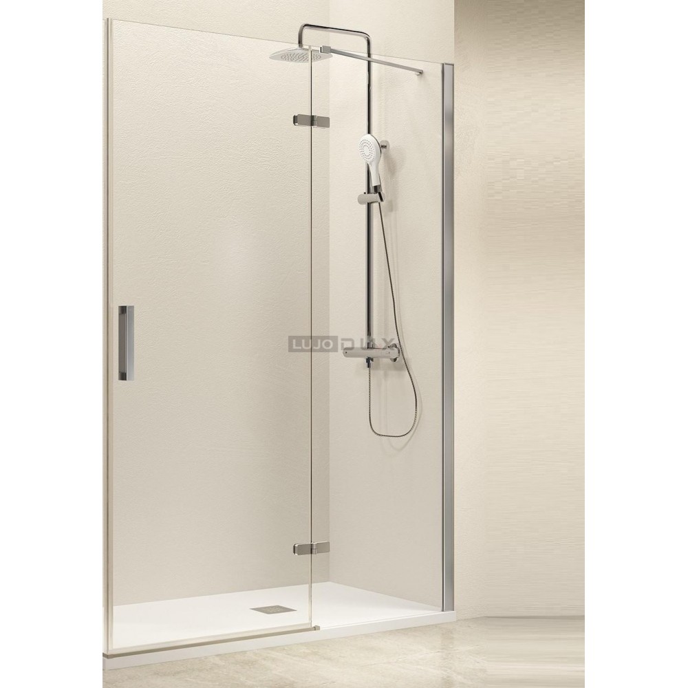 Mampara de ducha Nardi fijo y abatible