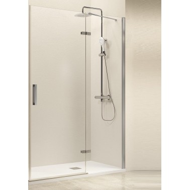 Mampara de ducha Nardi fijo y abatible