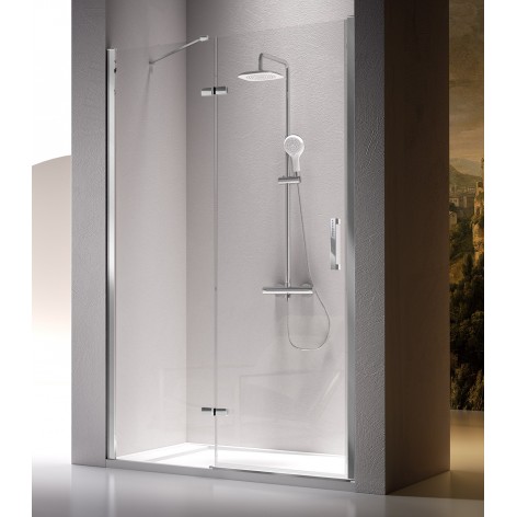 Mampara de ducha Nardi fijo y abatible